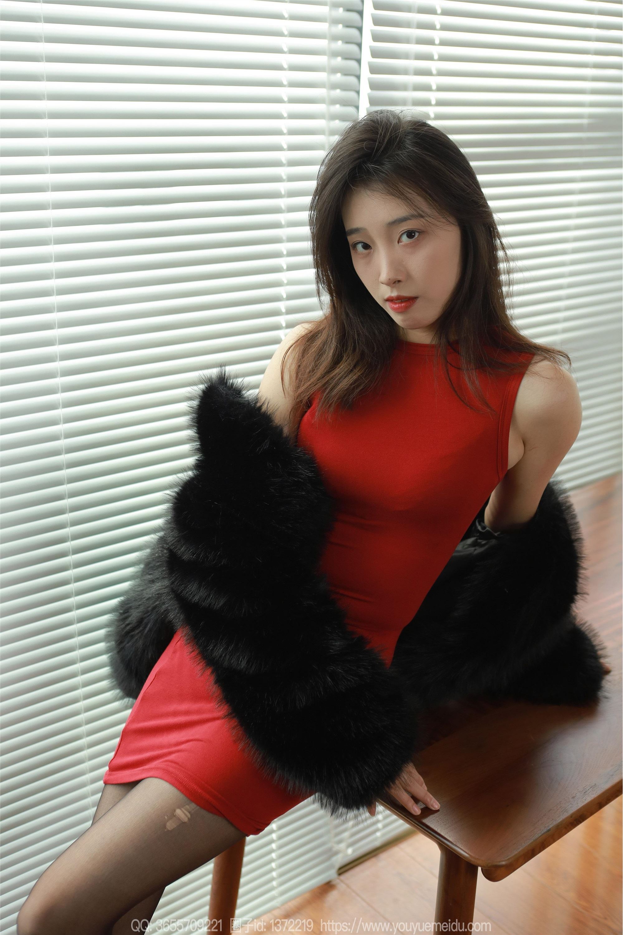 IESS异思趣向  2024.01.30 丝享家 1651 小九《红色包臀裙（下）》